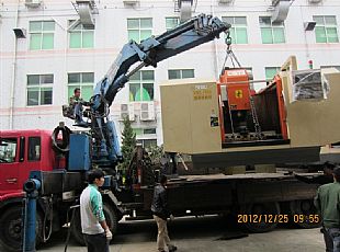 搬家現(xiàn)場(chǎng)：環(huán)宇精密機(jī)械公司