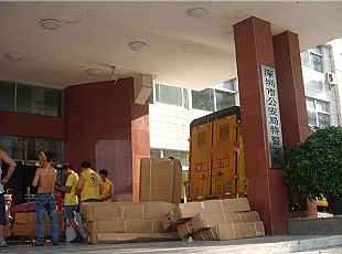 搬家現(xiàn)場(chǎng)：深圳特警支隊(duì)搬遷